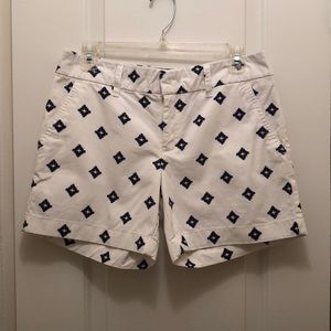 White and navy shorts- Tommy Hilfiger